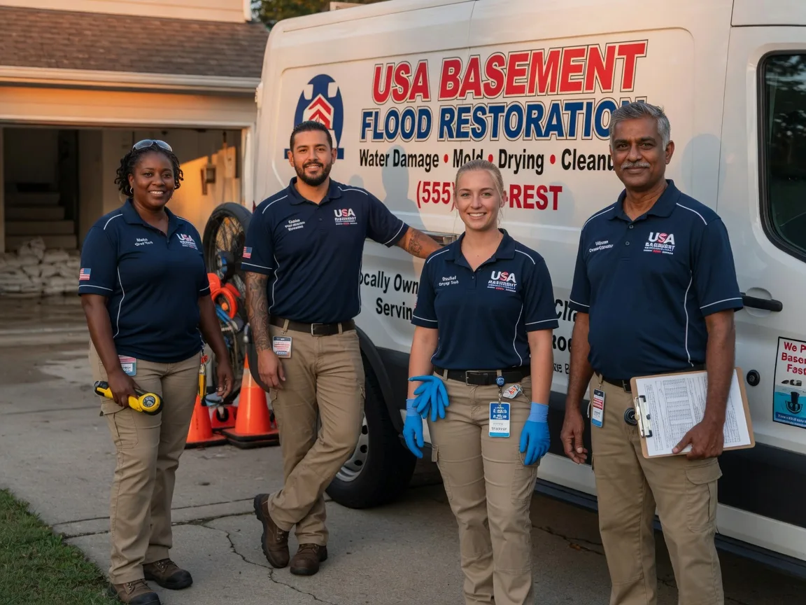 Basement Flood Cleanup company in Forest Junction, WI